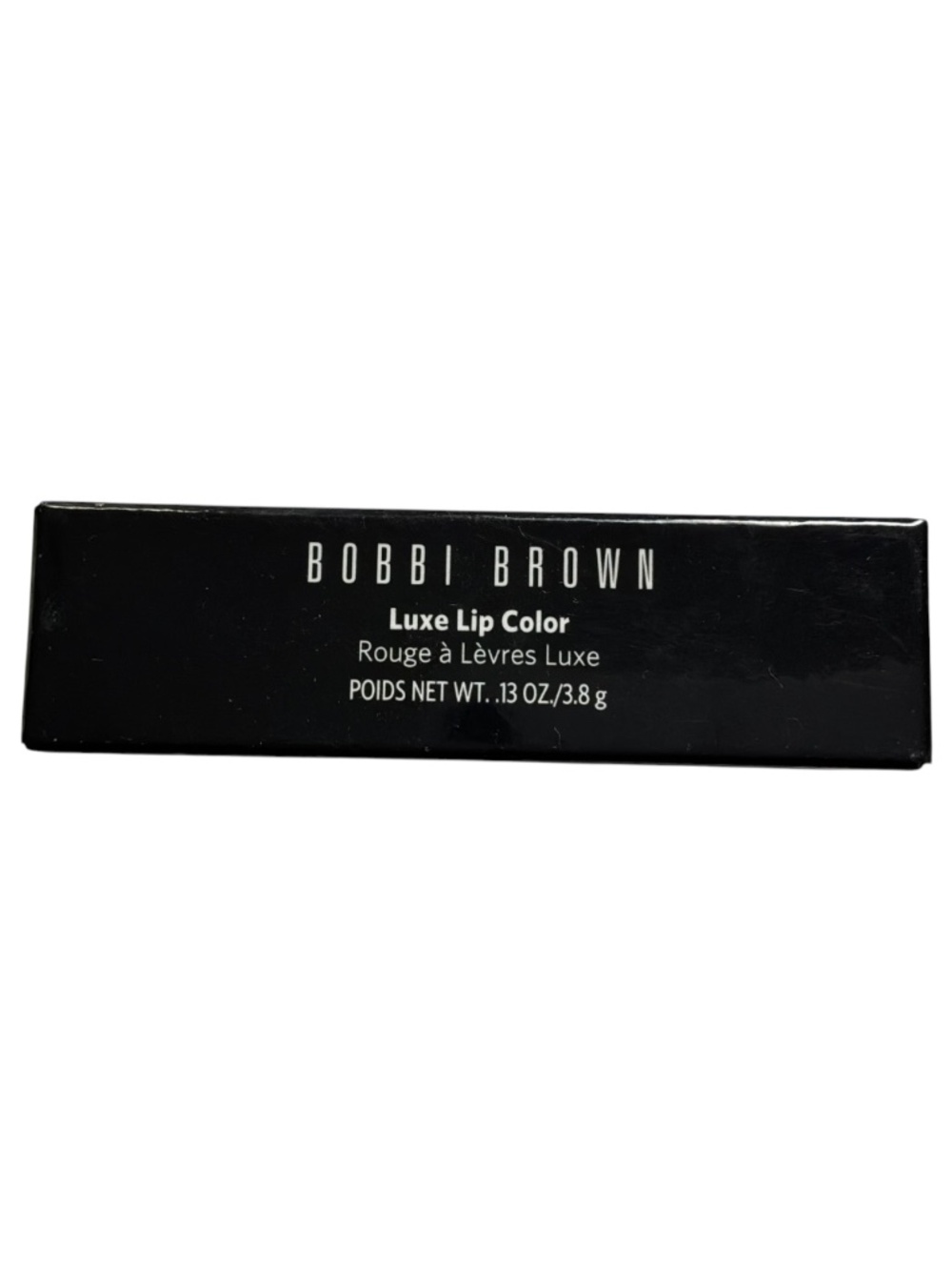 Bobbi Brown Luxe Lip Color Lipstick Crimson Deep Red Full Size 0.13 oz